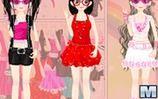 Flower Teen Girl Dress Up Game