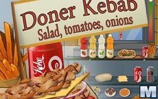Doner Kebab : Salad Tomatoes Onions