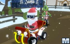 Grinch Chase Santa