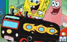 Spongebob im Bus